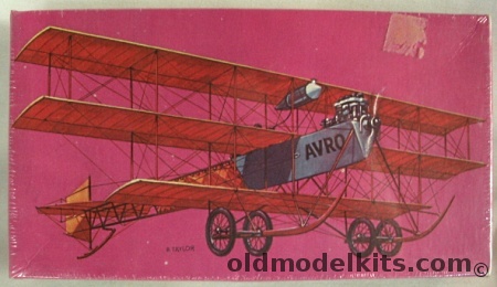 Pyro 1/48 1911 Avro Triplane, P606-100 plastic model kit